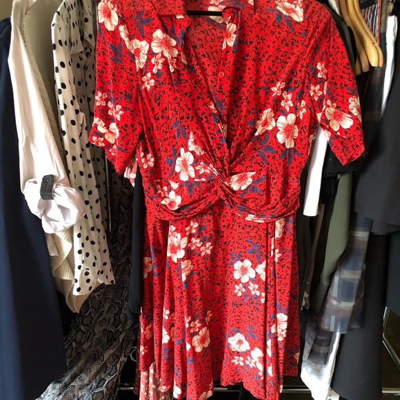 100% silk dress to the knee - Picture 2 of 3